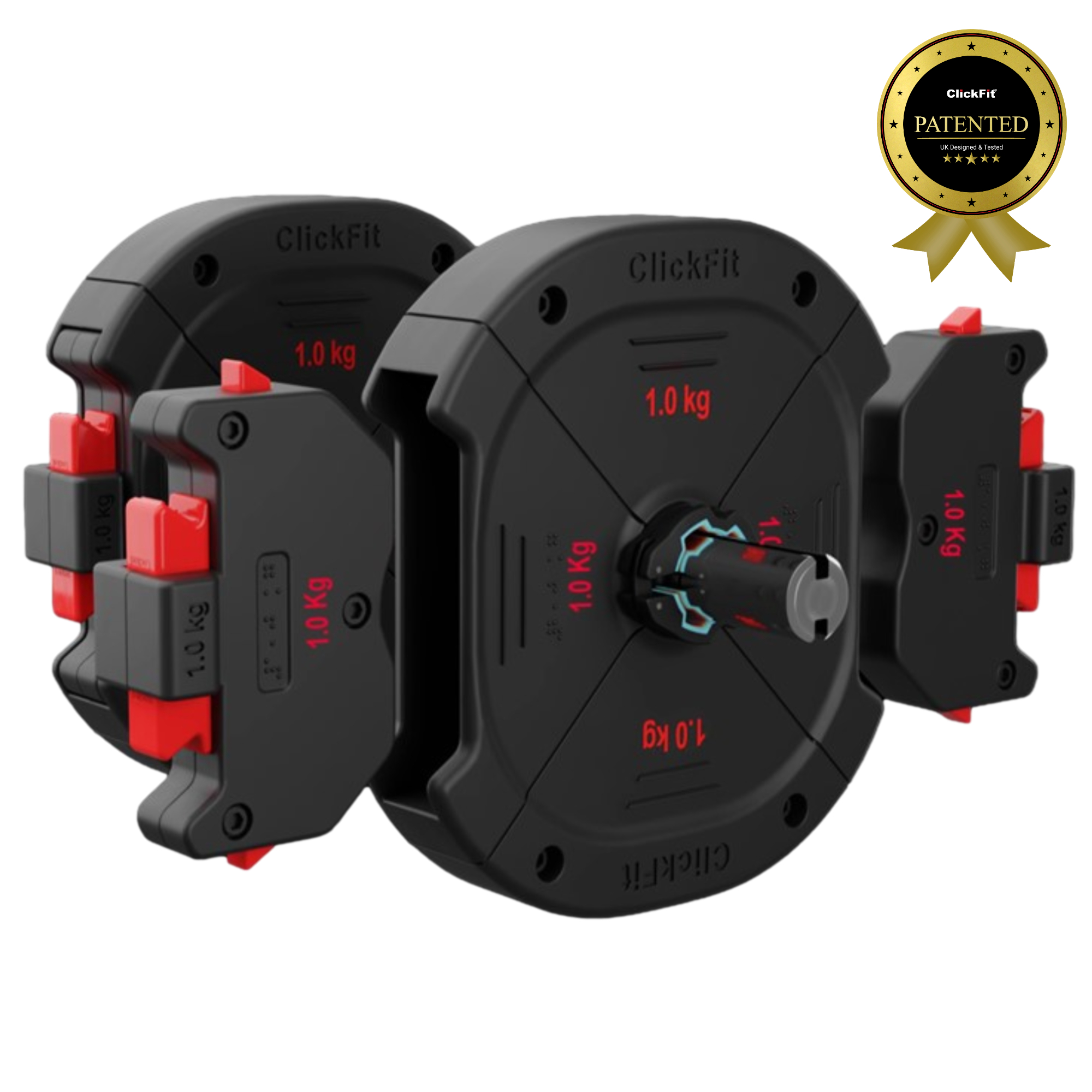 ClickFit Premium Luxury Dumbbell 20Kg